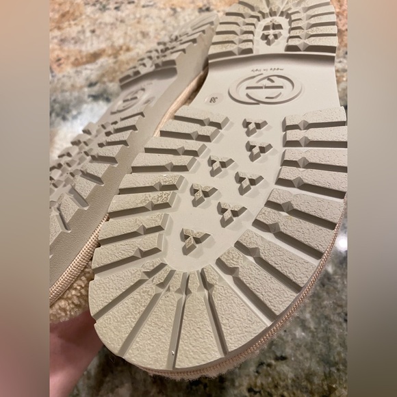 Gucci • Elsa 5 Interlocking G Sherpa Clog Slipper NWT New in Box Size 38 - Picture 3 of 16